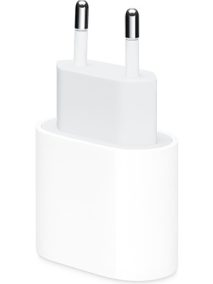 Apple 20 W USB-C Güç Adaptörü Beyaz Renk ile Apple Aygıtlar için Hızlı Şarj Uyumluluğu