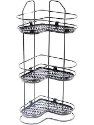 Vice Avm Zarif 3 Katlı Köşelik Siyah Beyaz GO53/00637