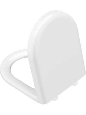 Esranın Dünyası Yavaş Kapanır Universal Klozet Kapağı - Beyaz, Kolay Sök-Tak