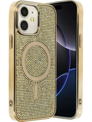 DS LLC Joko Apple Iphone 11 Helen Magsafe Kapak - Gold