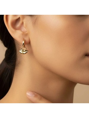 Xuping Jewelry Dudak Model Küpe