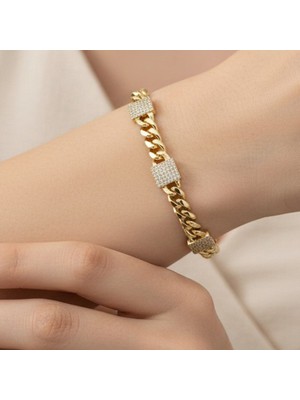 Stil Incisi/xupıng Jewelry Emodes Zirkon Taşlı Bileklik