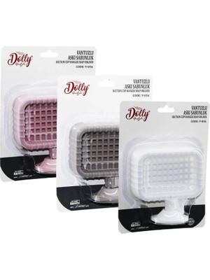 Vice Avm Vantuzlu Katı Sabunluk Dikdörtgen - Izgaralı GO53/00722