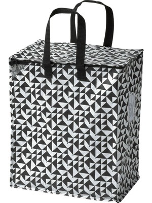 PremiumPort Hafif Siyah-Beyaz Giysi Taşıma Çantası 40X25X47 cm