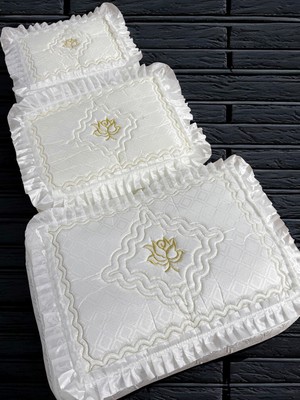 PremiumPort Evlilik Hazırlıkları Için Zarif 3'lü Bohça Seti