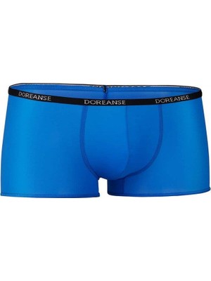 Doreanse Erkek Polyamid Mini Paça Boxer 1590 Sax