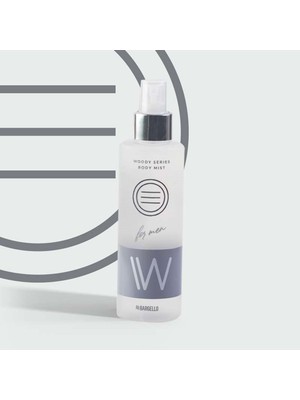Bargello Woody Erkek 200 ml EDT Body Mist Ferahlatıcı Koku ile Gün Boyu Tazelik