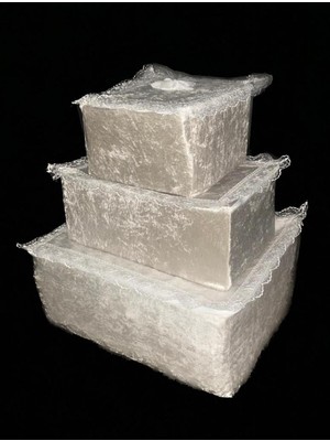 PremiumPort Kadife Çeyizlik 3'lü Hurç Takımı, Şık ve Zarif Gelin Seti