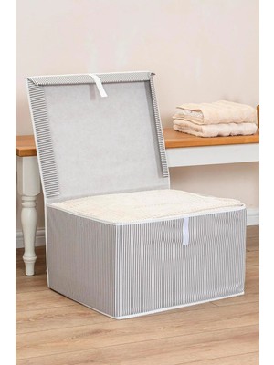 PremiumPort Şık ve Kullanışlı Kapaklı Kutu Hurç Maxi 50X40X30 cm