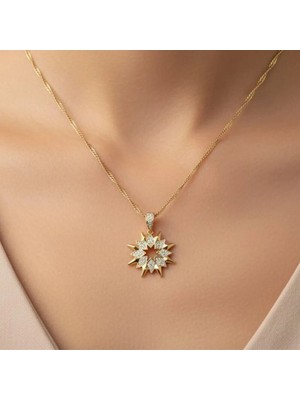 Xuping Jewelry Stil Incisi/xupıng Jewelry Kutup Kristali Zirkon Taşlı Kolye