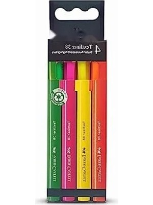 Esranın Dünyası 4'lü Neon Renk Fosforlu Kalem Seti