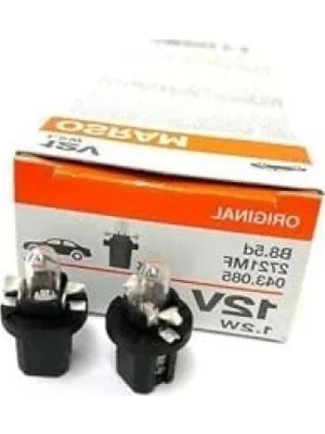 Esranın Dünyası 10 Adet 12V Dipsiz Gösterge Ampulü, Duylu