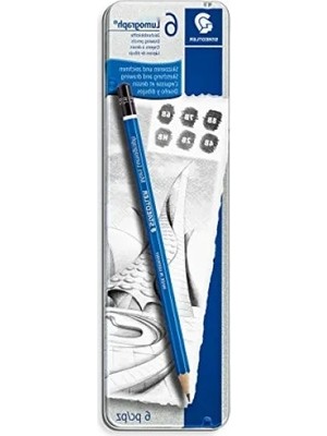 Esranın Dünyası 6'lı Metal Kutuda Profesyonel Çizim Kalemi Seti