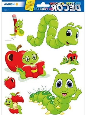 Esranın Dünyası Kendinden Yapışkanlı Cam Yüzey Etiketi