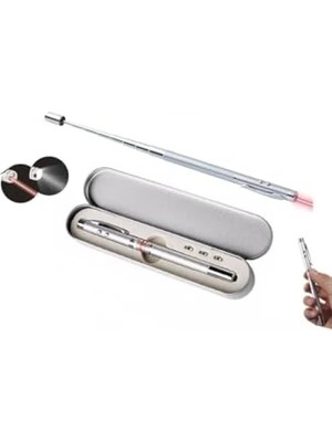 Esranın Dünyası Çok Fonksiyonlu Lazerli ve LED Işıklı Mıknatıslı Pointer Kalemi