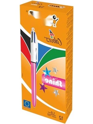 Esranın Dünyası 12'li Pembe Gövde Tükenmez Kalem Seti, 4 Renk Seçeneği