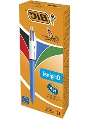 Esranın Dünyası 4 Renkli Tükenmez Kalem - 1.0mm Uç, 12'li Kutu