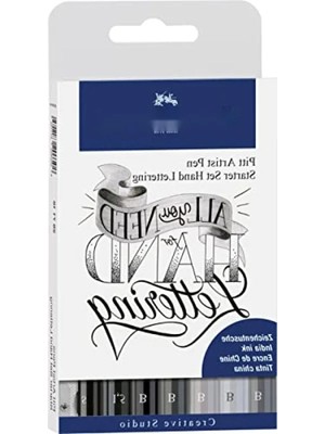 Esranın Dünyası Kaligrafi Seti - 8'li, Profesyonel Kalem Uçları ve Aksesuarlar