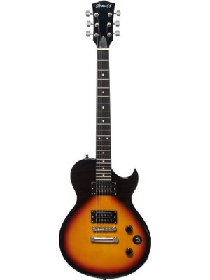 Strauss SC-200SB Les Paul Kasa Elektro Gitar Sunburst