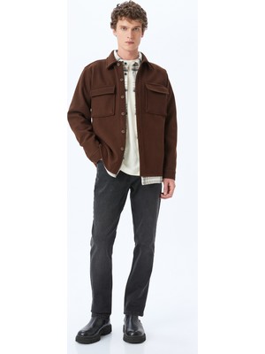 Koton Straight Fit Kot Pantolon - Mark Jean