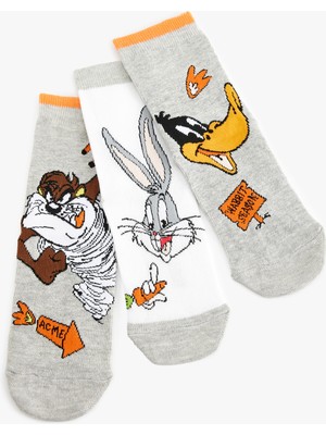 Koton 2'li Bugs Bunny Baskılı Çorap Seti Lisanslı