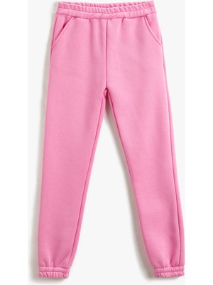 Koton Basic Jogger Eşofman Altı Cepli Beli Lastikli