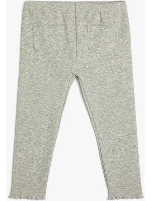 Koton Basic Tayt Cep Detaylı Ribanalı