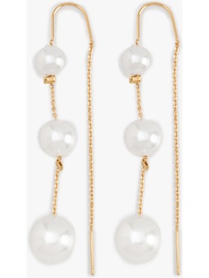 Koton Inci Detaylı Sallantılı Zincir Küpe