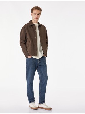 Koton Pamuklu Normal Bel Tapered Fit Jean Pantolon - Joe Jean