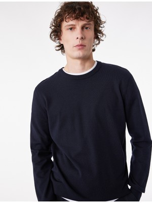 Koton Regular Fit Uzun Kollu Bisiklet Yaka Basic Triko Kazak