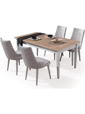 Vivense Respiro Yemek Masası- Sis Gri