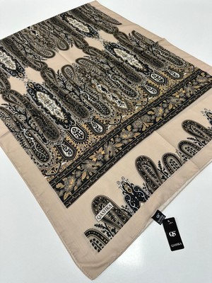 Qashka Soft Pamuklu Şal Etro Desen LBD0612
