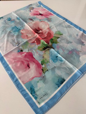 Arsel Moda Soft Pamuklu Şal Çiçek Desen LBD2117