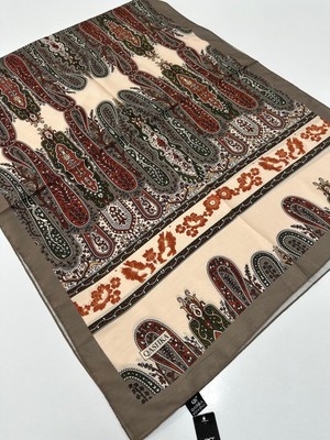 Qashka Soft Pamuklu Şal Etro Desen LBD0607
