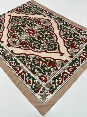 Qashka Soft Pamuklu Şal Etro Desen LBD0702