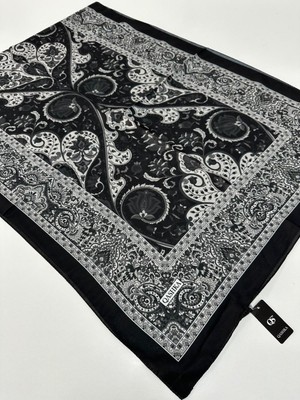 Qashka Soft Pamuklu Şal Etro Desen LBD0401