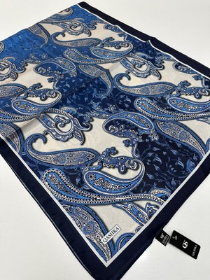Qashka Saten Ipek Şal Etro Desen LBT0116