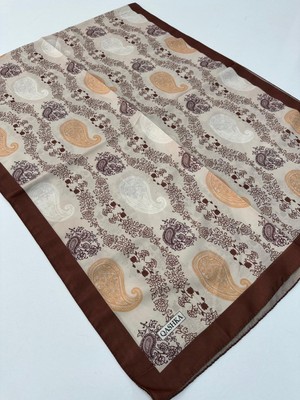 Qashka Soft Pamuklu Şal Etro Desen LBD1405