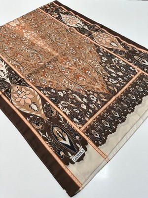 Qashka Soft Pamuklu Şal Etro Desen LBD1508