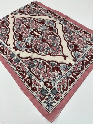 Qashka Soft Pamuklu Şal Etro Desen LBD0716