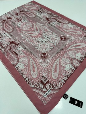 Qashka Soft Pamuklu Şal Etro Desen LBD0816