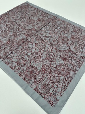 Qashka Soft Pamuklu Şal Etro Desen LBD1102