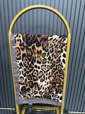 Bonjela Soft Pamuklu Şal Leopar Desen LBS1008
