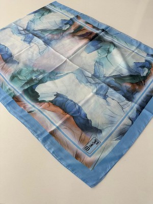 Polo Craft Soft Pamuklu Şal Mavi Serisi FZY0804