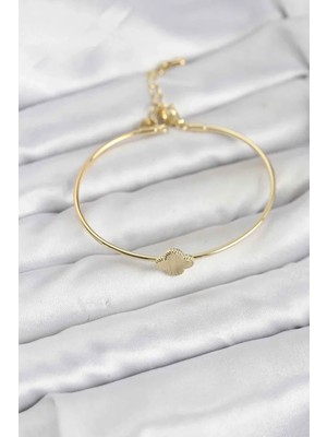 Yonca Model Gold Renk Kadın Bileklik (VICE/1395)