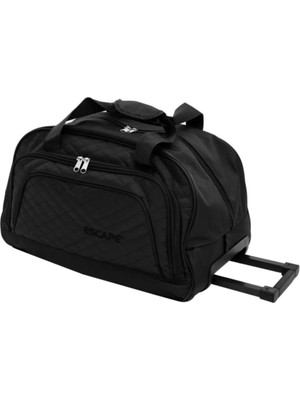 Escape 221-26 Kumaş Baklava Dikişli 2 Tekerli Küçük Boy Seyahat Çantası