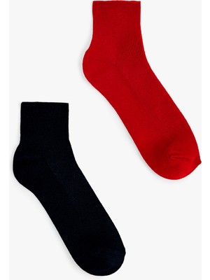 Koton 2'li Viskon Bambu Soket Çorap Seti