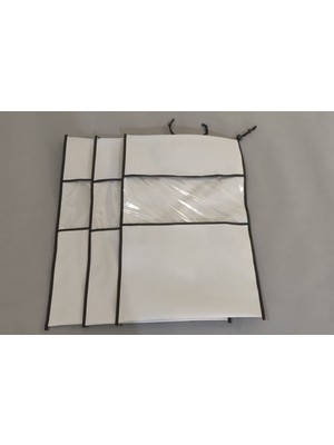 PremiumPort Pencereli Bot ve Çizme Saklama Torbası, 40X57 Cm, Ayakkabı Düzenleyici