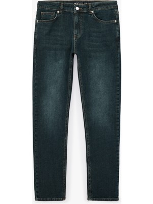 Koton Normal Bel Pamuklu Slim Fit Jean Pantolon - Brad Jean
