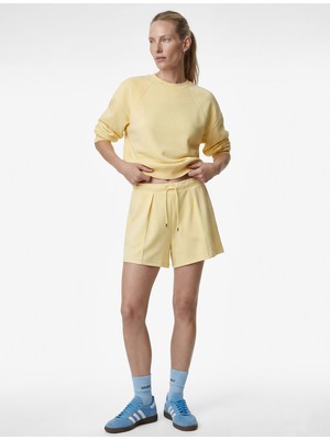 Koton Beli Bağcıklı Mini Şort